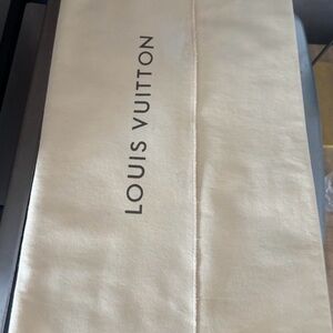 Authentic Louis Vuitton Dust Bag 14L x 9H